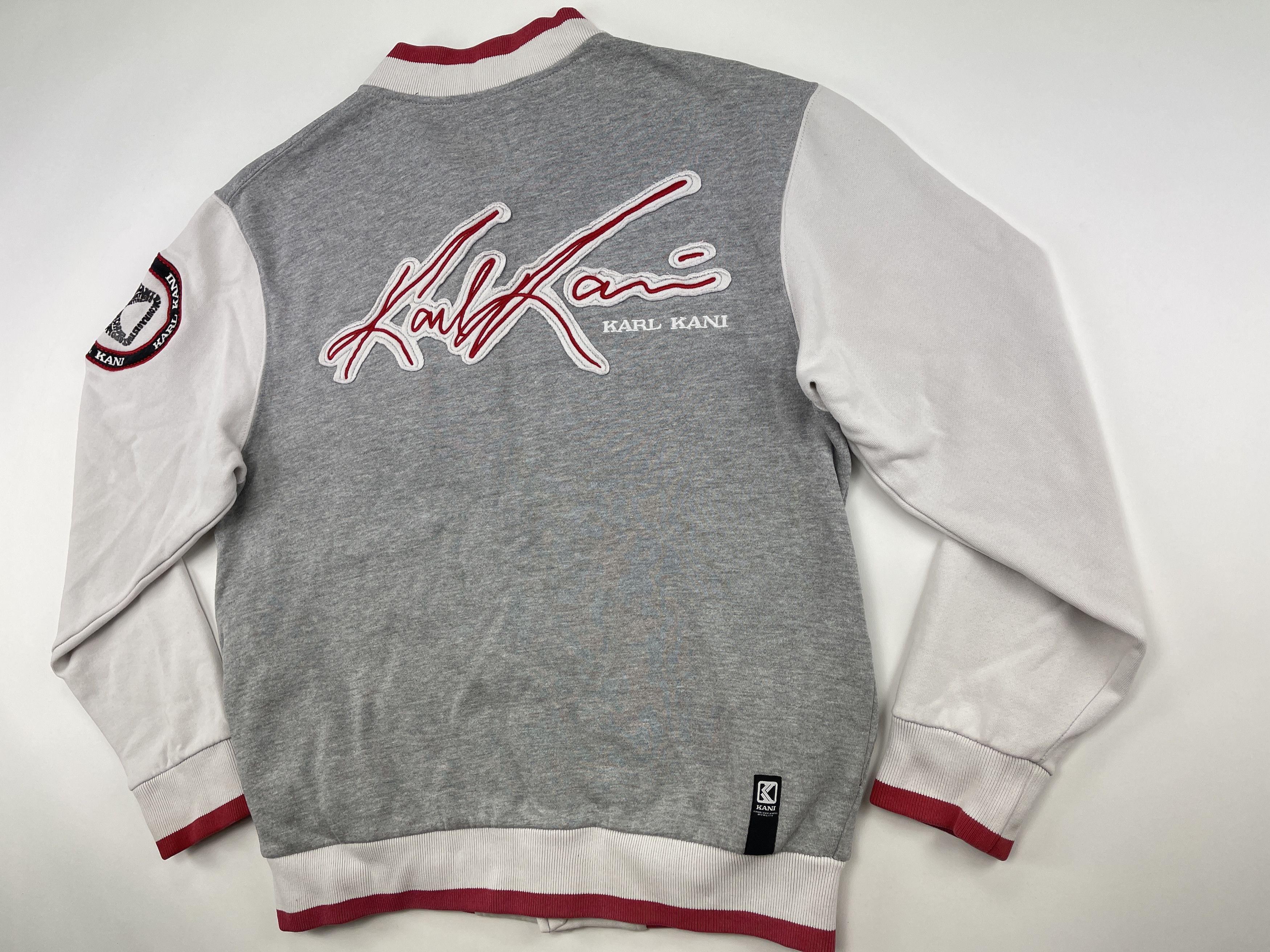 Karl Kani KARL KANI sweatshirt, gray, vintage Kani, 90s hip-hop size M Size US M / EU 48-50 / 2 - 17 Thumbnail