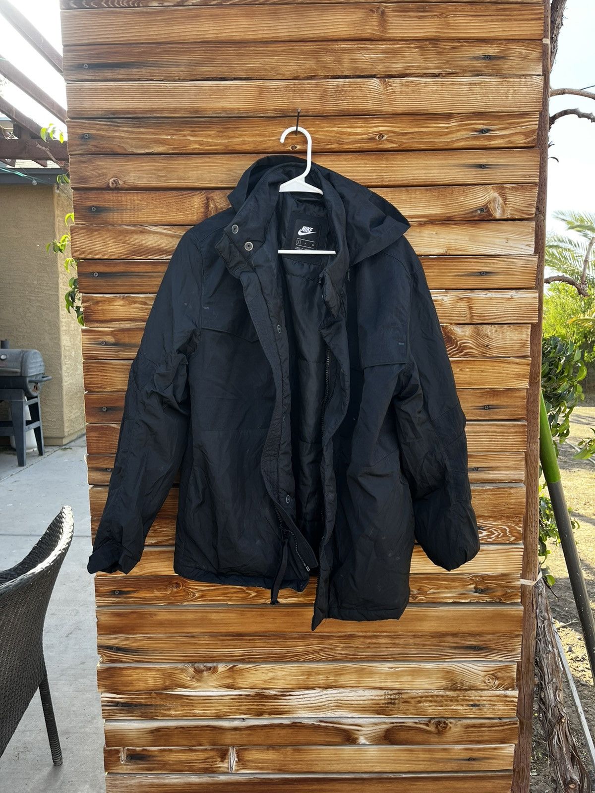 Nike Nike black coat Size US S / EU 44-46 / 1 - 1 Thumbnail