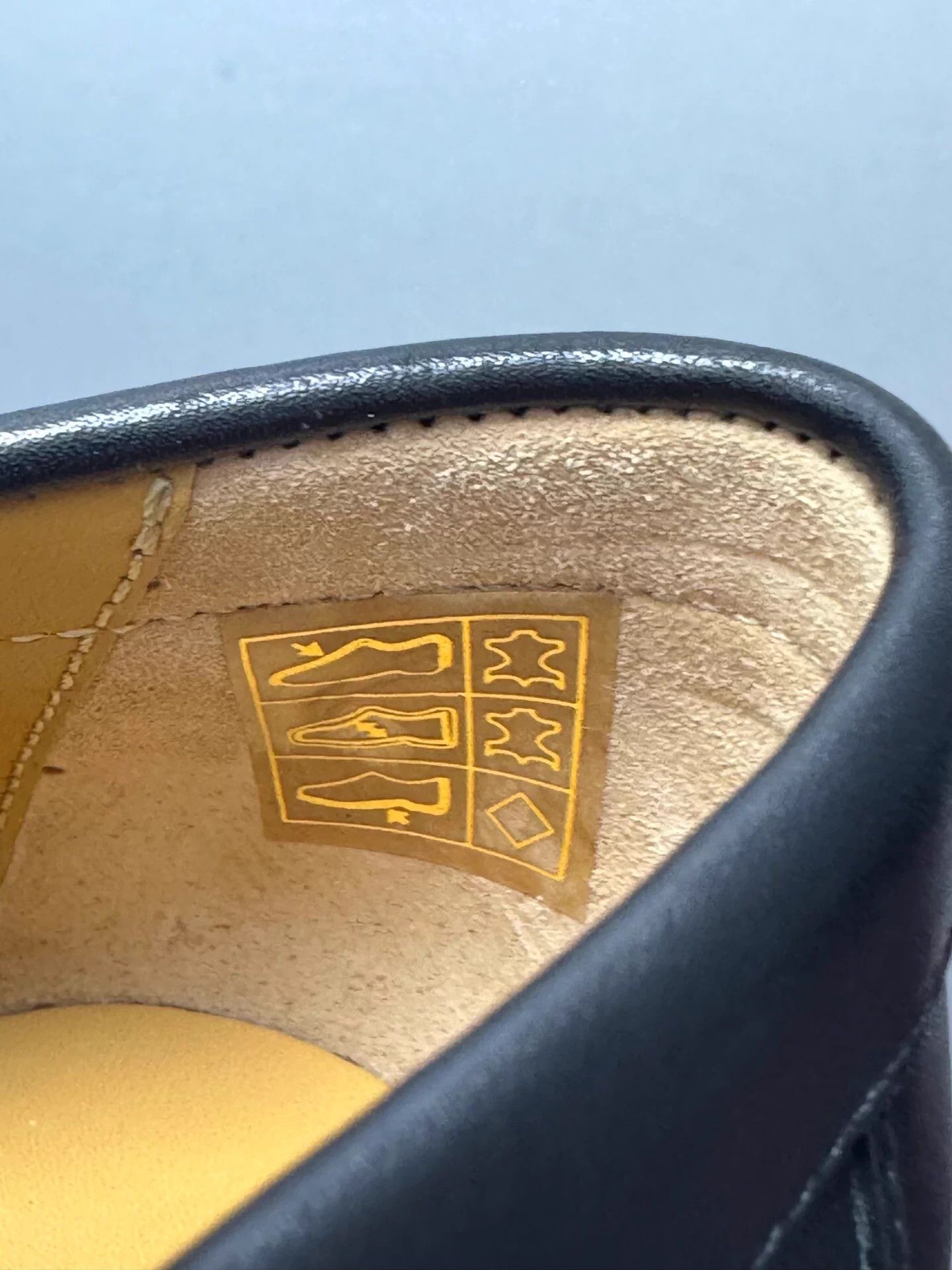 Hermes Hermes Don men's black H logo leather flat 41 Size US 8 / EU 41 - 7 Thumbnail