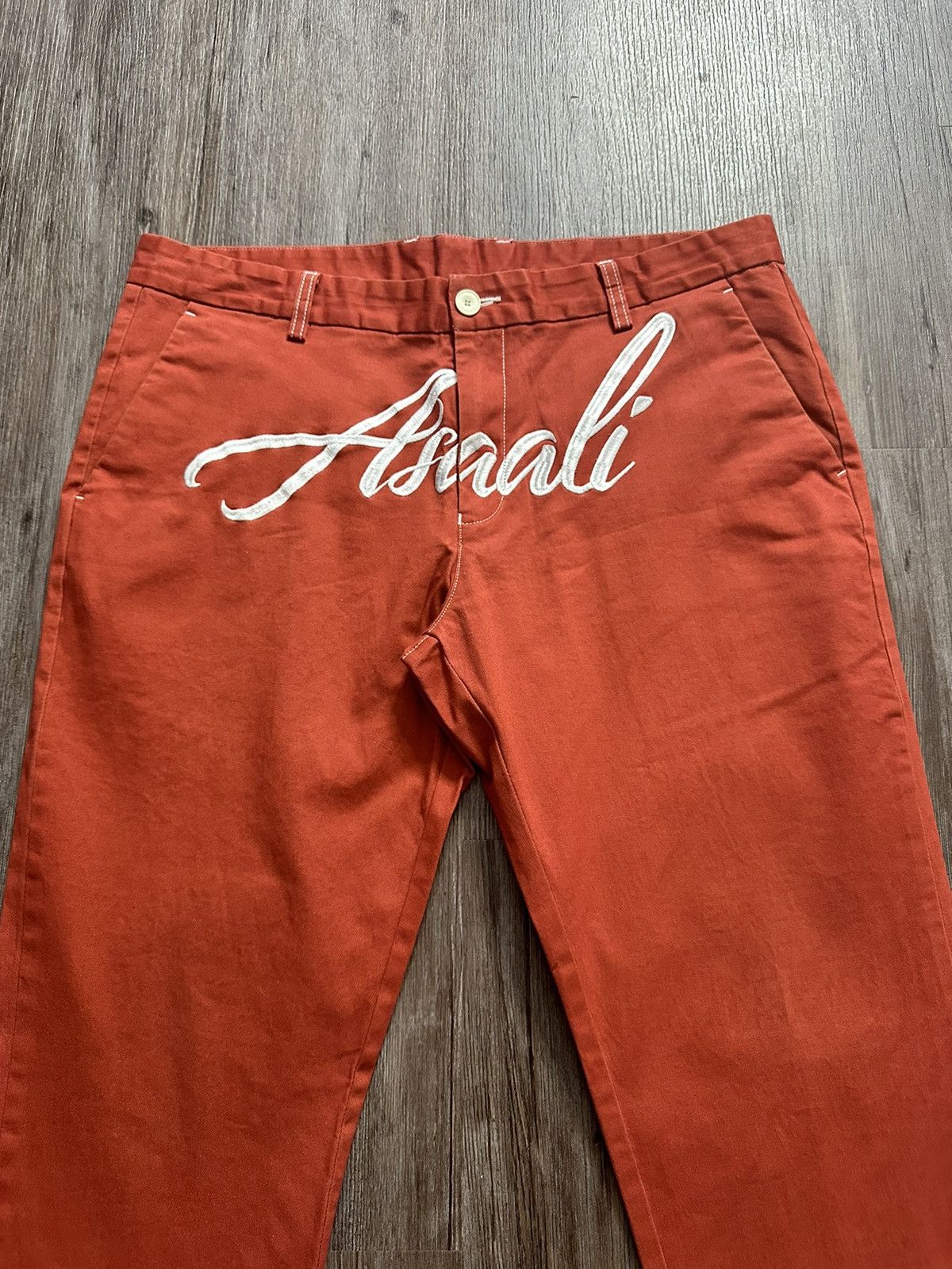 image of Asaali Embroidered Pants Size XL (36), Men's