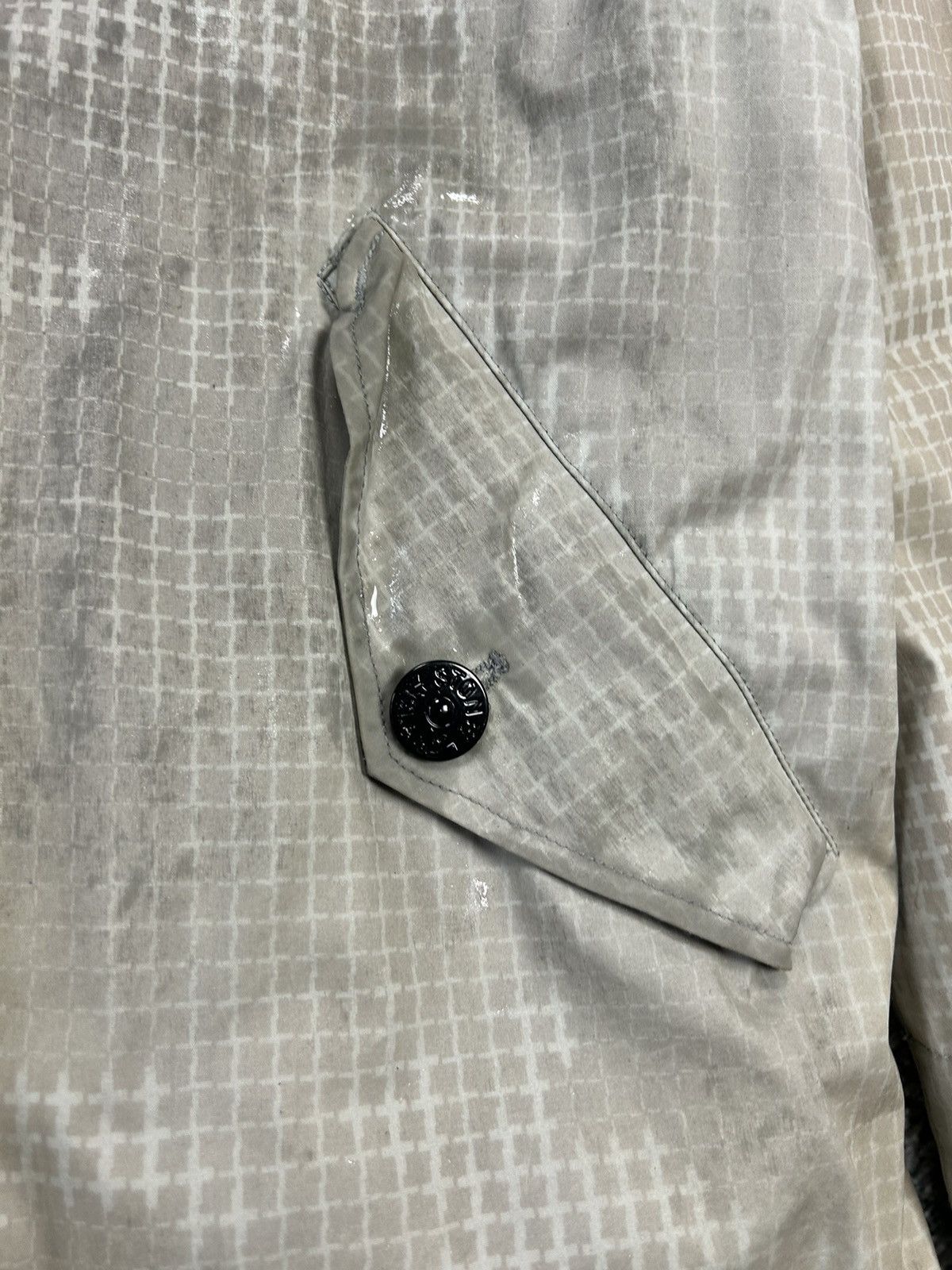 Stone Island Stone Island Ice Jacket SI Check Grid Camo A/W 2017 Size US M / EU 48-50 / 2 - 7 Thumbnail