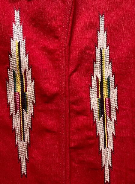 Number (N)ine Number (N)ine 05AW Ethnic Embroidered Denim Pants Size US 40 / EU 56 - 4 Thumbnail