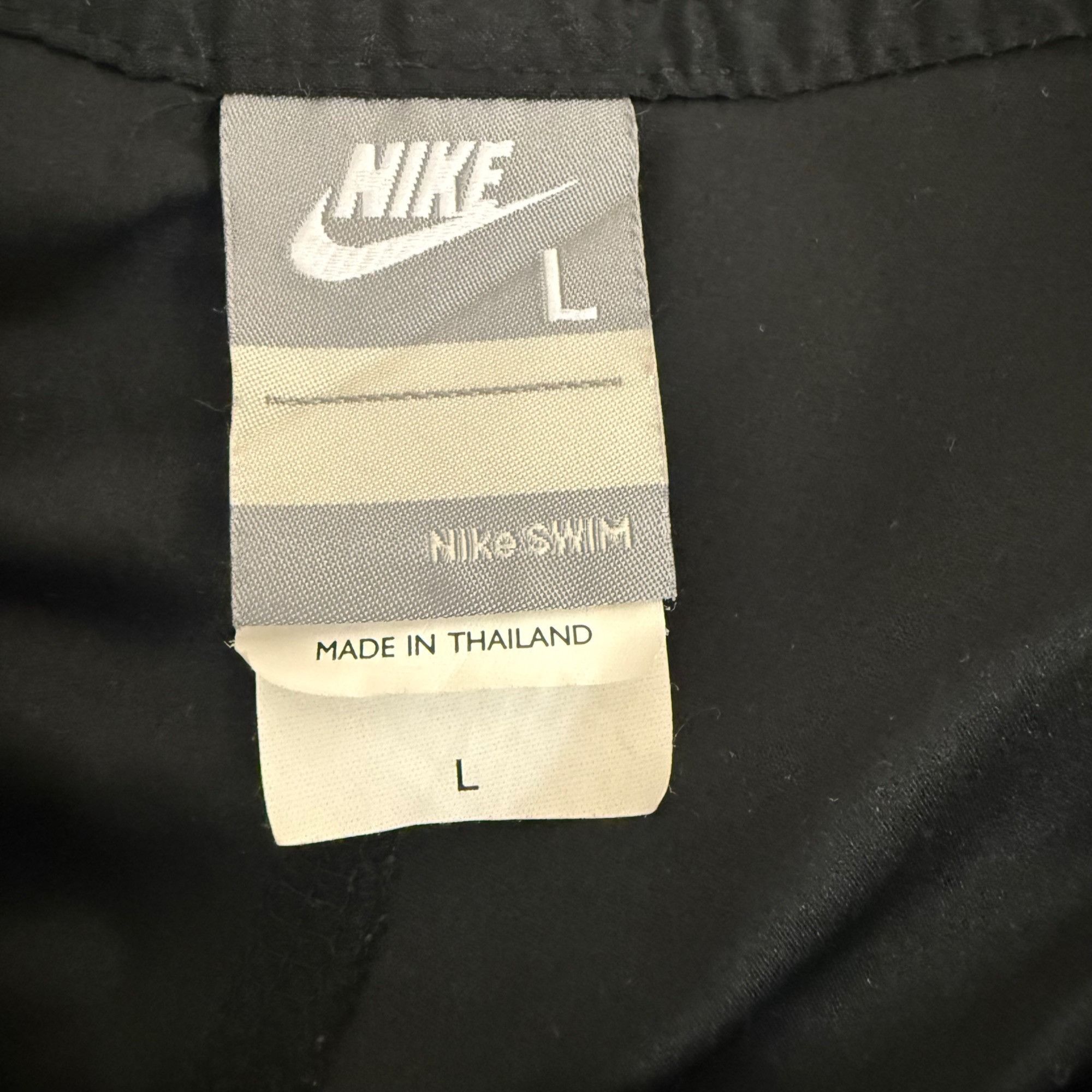 Nike Nike Swim Black Womens Board Shorts With White Drawstring Si Size 30" / US 8 / IT 44 - 5 Thumbnail