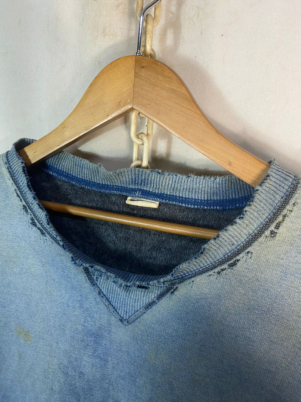 Japanese Brand Unisex🔥Union made distressed sweatshirt Size US M / EU 48-50 / 2 - 5 Thumbnail
