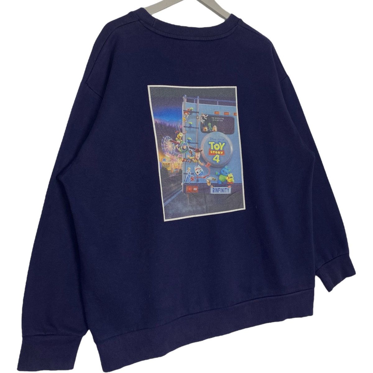 Vintage Vintage Toy Story 4 Sweatshirt Crewneck Navy Blue Size XL Size US XL / EU 56 / 4 - 3 Thumbnail