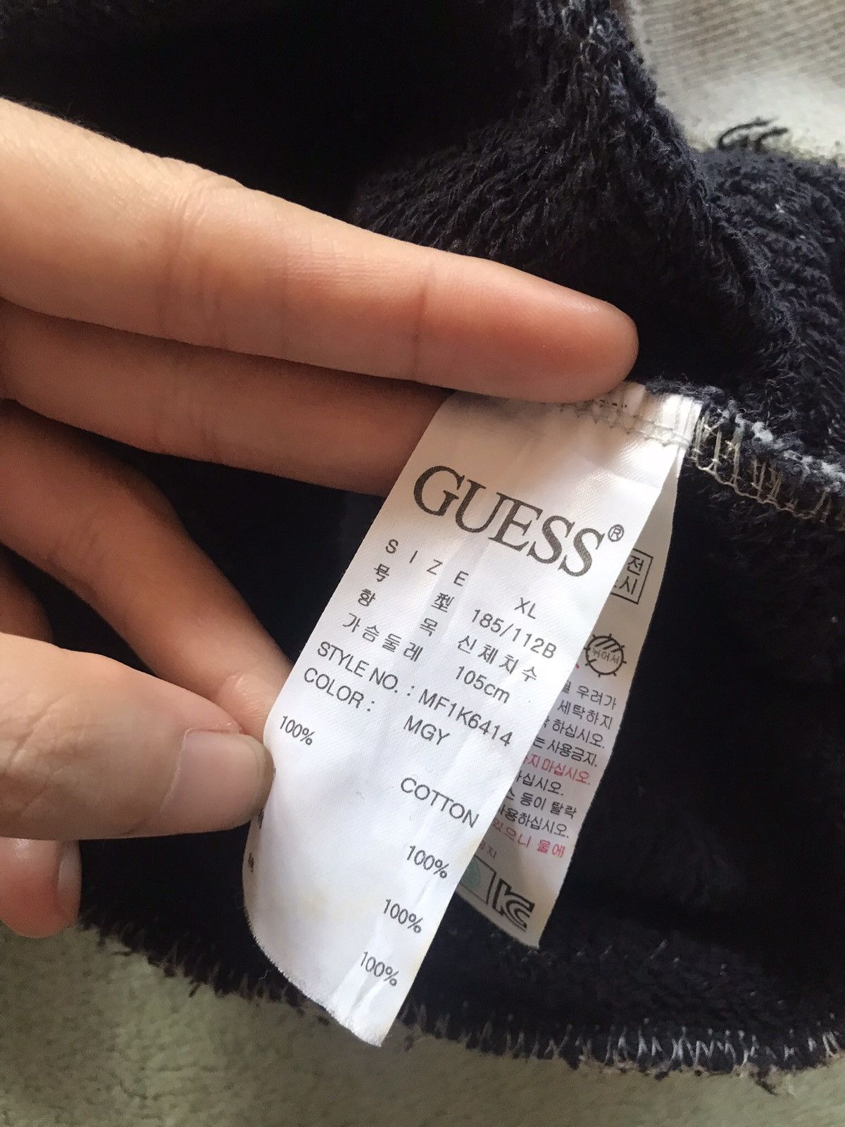 Guess Guess Big Logo Sweatshirt Size US XL / EU 56 / 4 - 12 Thumbnail