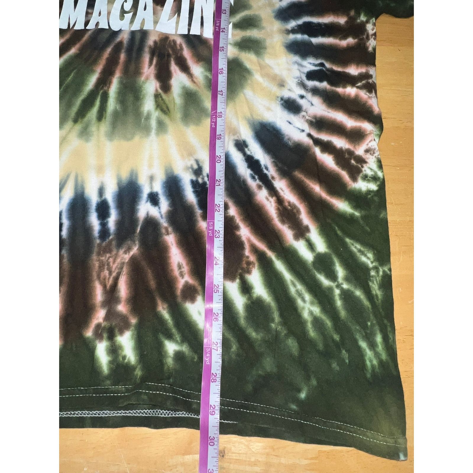 Vintage Vintage Slam Magazine Shirt Basketball Hoop Green Tee Large Size US L / EU 52-54 / 3 - 10 Thumbnail