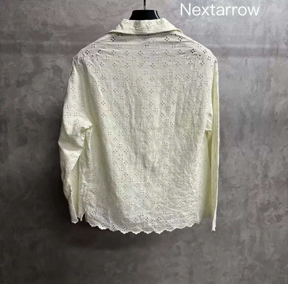 Louis Vuitton Louis Vuitton's latest white hollowed out full long sleeves Size US S / EU 44-46 / 1 - 2 Thumbnail