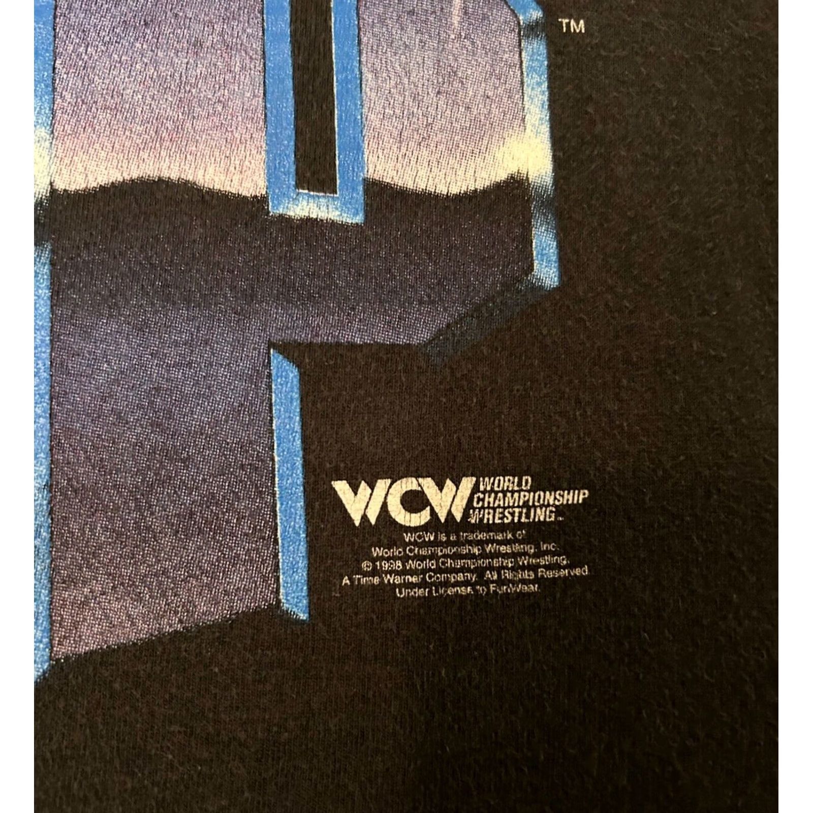 Vintage VINTAGE WCW Diamond Dallas Page DDP Wrestling Shirt 90s VTG 1998 Size Large Mens Size US L / EU 52-54 / 3 - 3 Thumbnail