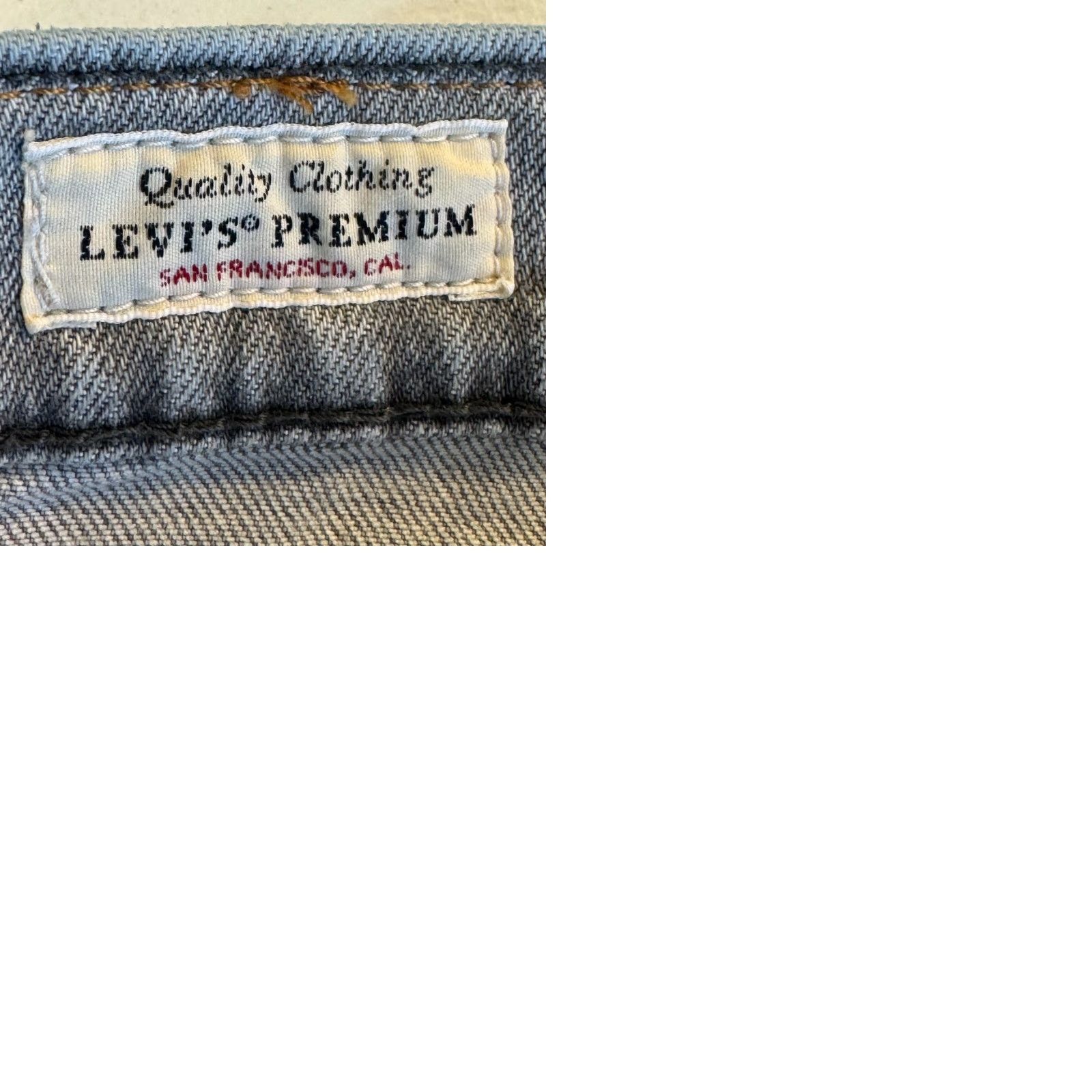 Levi's Levi’s 511 Men’s Jeans 32x32 Gray Denim Stretch Slim Straight Jeans Size US 32 / EU 48 - 10 Thumbnail