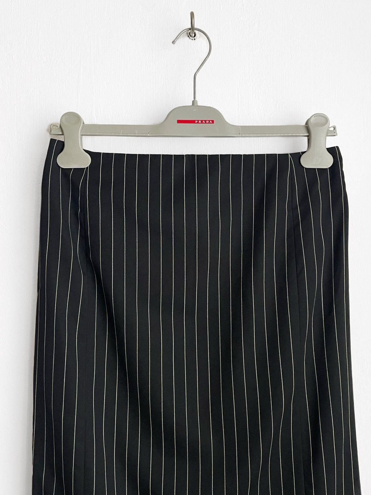 Ralph Lauren Ralph Lauren Wool Midi Skirt Black School Striped USA 6(S-M) Size 28" / US 6 / IT 42 - 2 Thumbnail