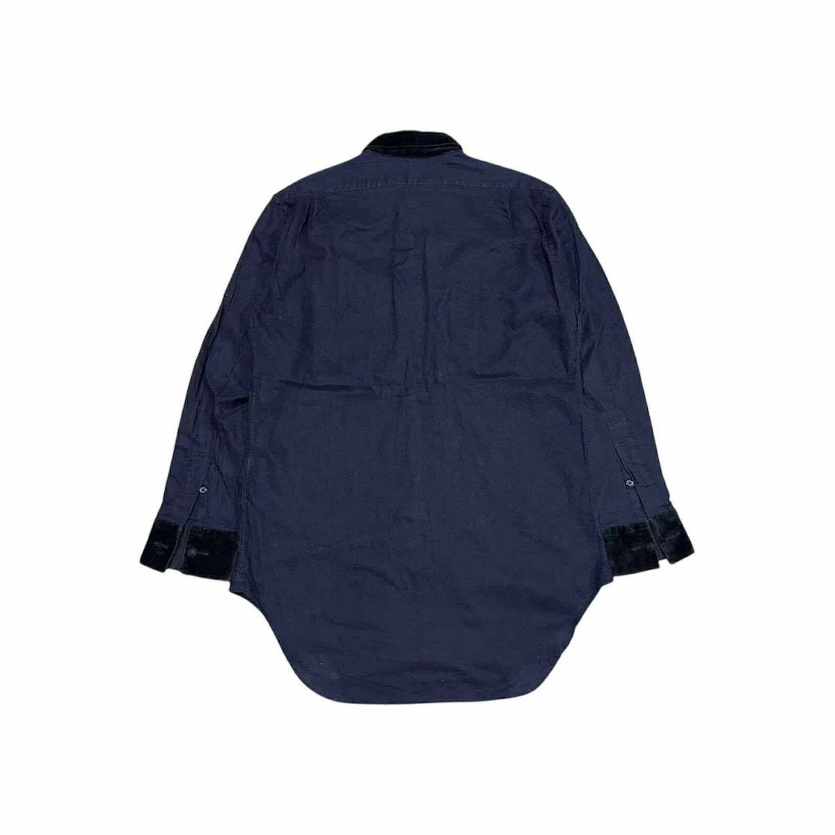 Yoshiyuki Konishi 🔥Rare Vintage Yoshiyuki Konishi Chinese Velvet Shirt Size US L / EU 52-54 / 3 - 8 Thumbnail
