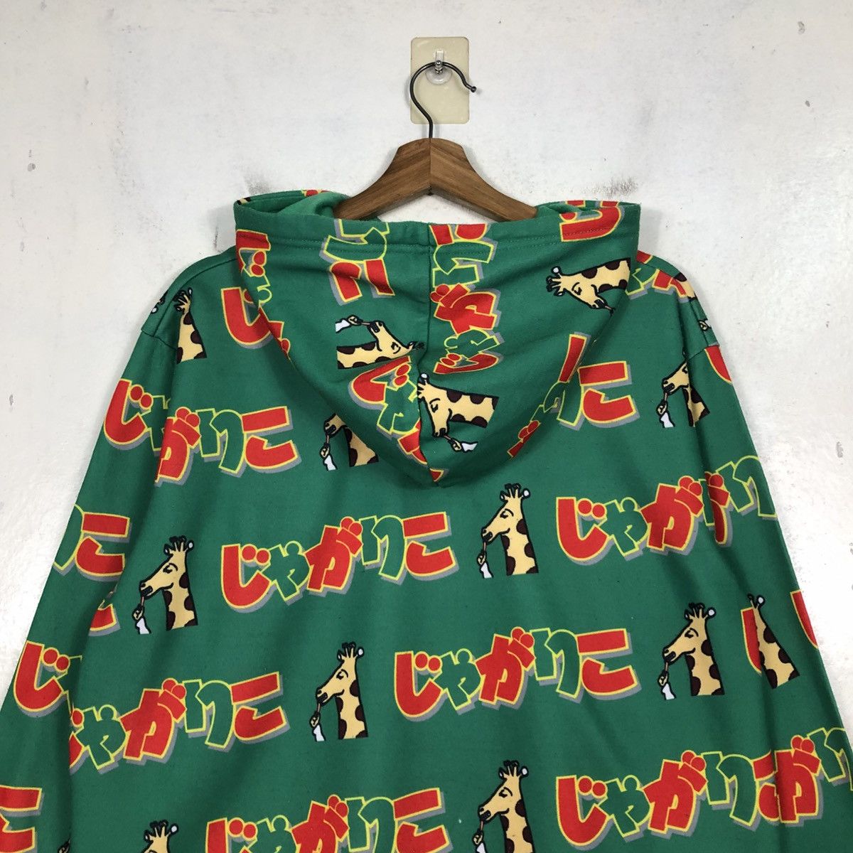 Japanese Brand 📌Vintage Hoodie Pull Over Okashi Collabo Full Print Size US L / EU 52-54 / 3 - 11 Thumbnail
