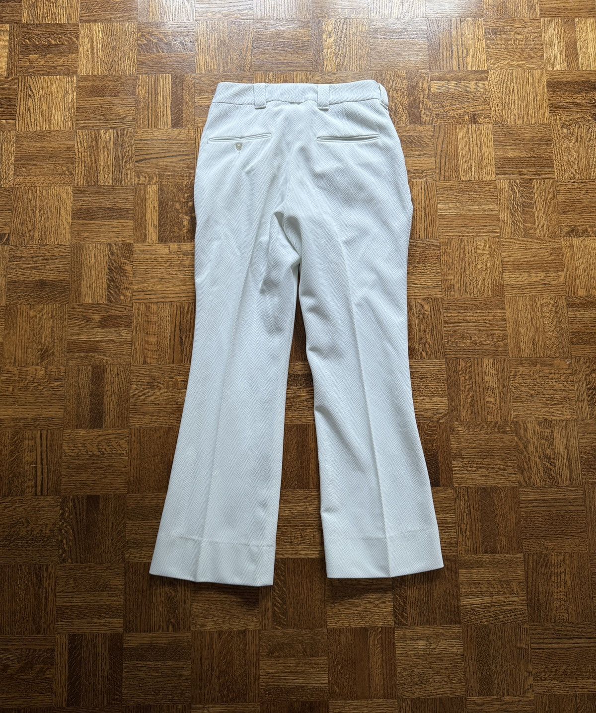 Levi's Vintage 70s Levi's Sportswear Knits Flared Trousers Pants Size US 30 / EU 46 - 2 Thumbnail