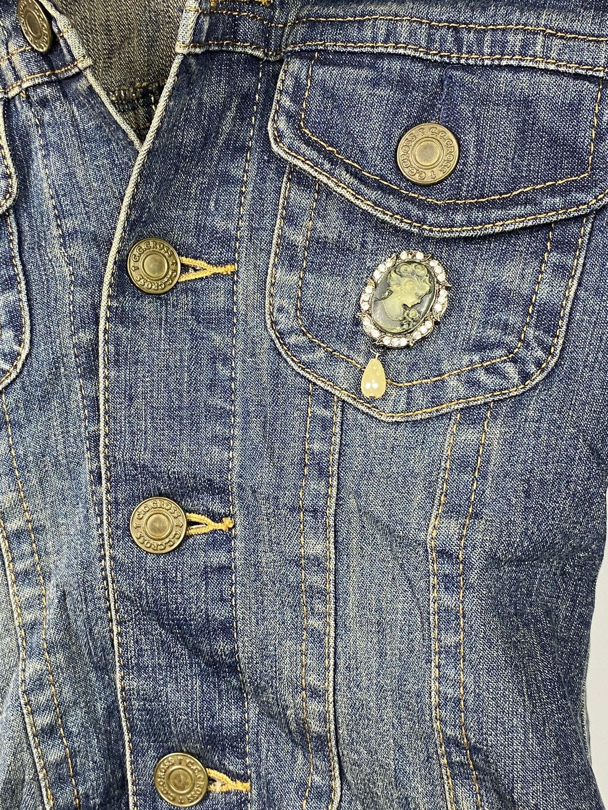 Hysteric Glamour × Japanese Brand × Le Grande Bleu (L.G.B.) Fur jacket og cross japanese brand Size US S / EU 44-46 / 1 - 4 Thumbnail