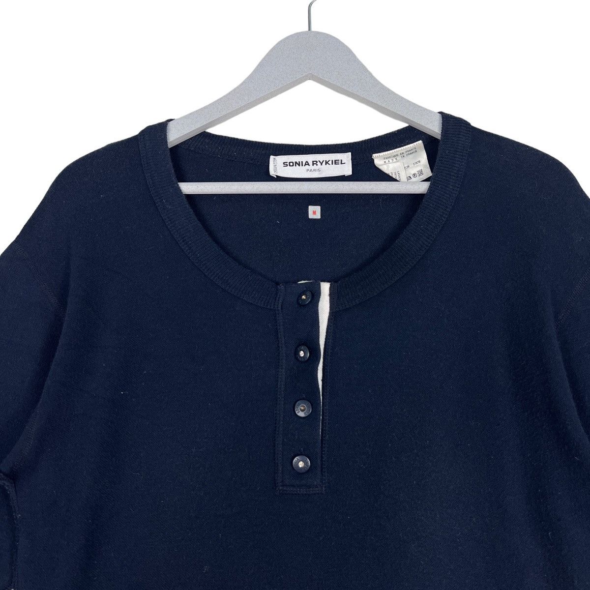 Sonia Rykiel 🔥 VINTAGE SONIA RYKIEL PARIS ANORAK SHIRTS MADE IN FANCE Size M / US 6-8 / IT 42-44 - 5 Thumbnail