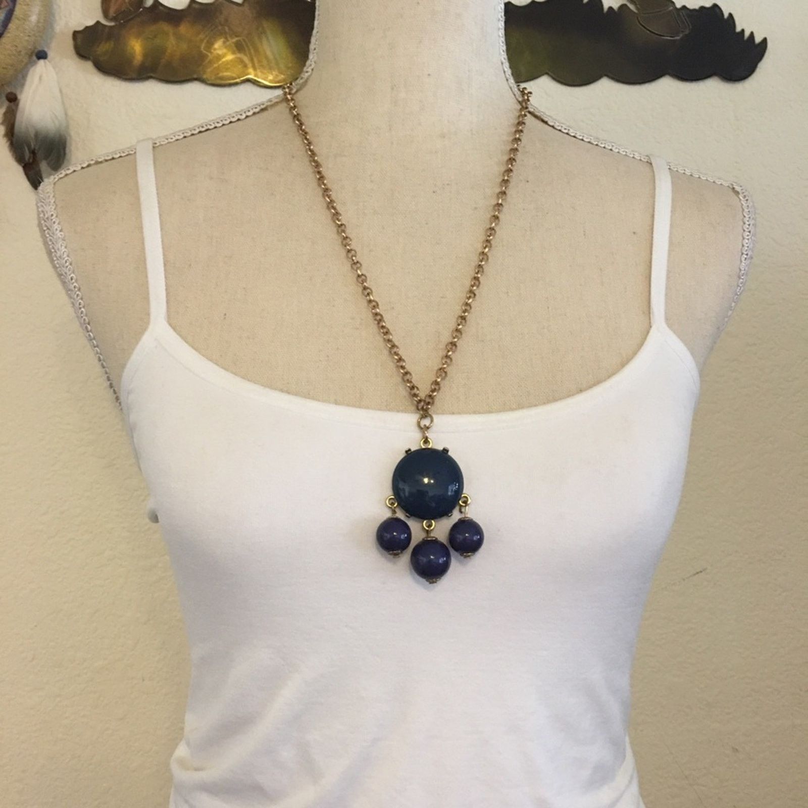 Jewelry Two tone beaded gold chain long necklace Size ONE SIZE - 3 Thumbnail