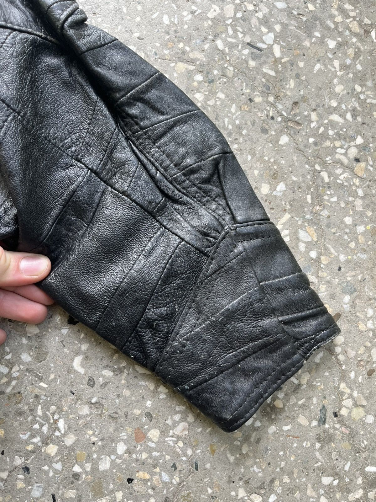 Other Avant Garde Leather Y2K Distressed Scott Style Jacket Size S / US 4 / IT 40 - 5 Thumbnail