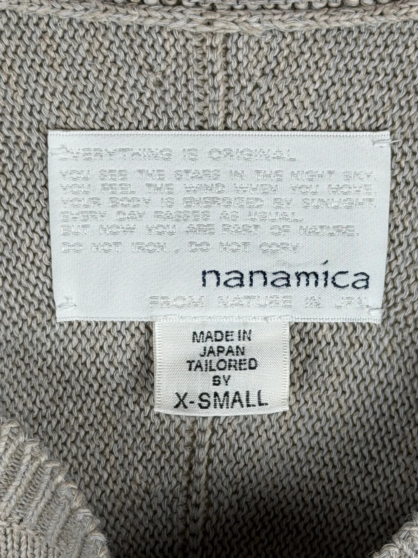 Nanamica SS21 7G Crew Neck Sweater Size US S / EU 44-46 / 1 - 9 Thumbnail