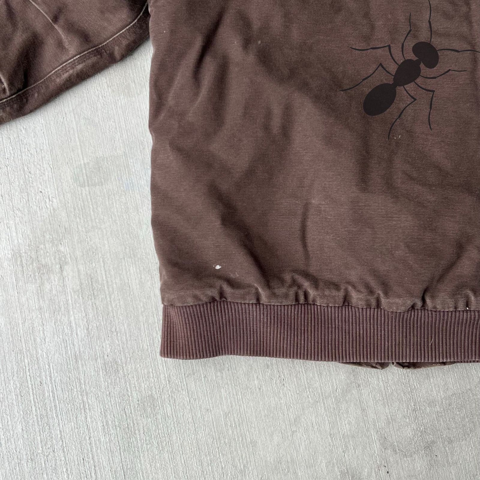 Carhartt × Vintage Carhartt YOUTH brown hooded work wear jacket Size US XS / EU 42 / 0 - 4 Thumbnail