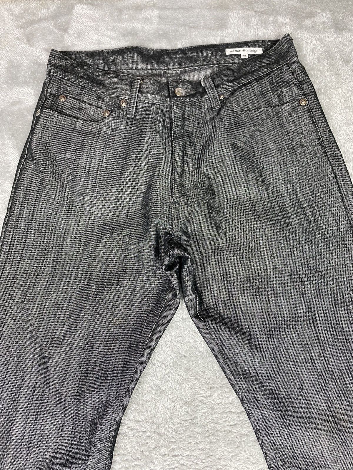 semanticdesign Semantics Design Zipper Pocket Denim. S0291 Size US 29 - 3 Thumbnail