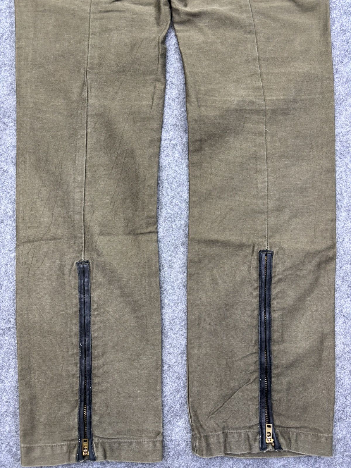 Japanese Brand DISCIPLE motocyclist Stylish Sturdy Cargo Biker Pant F739 Size US 29 - 15 Thumbnail