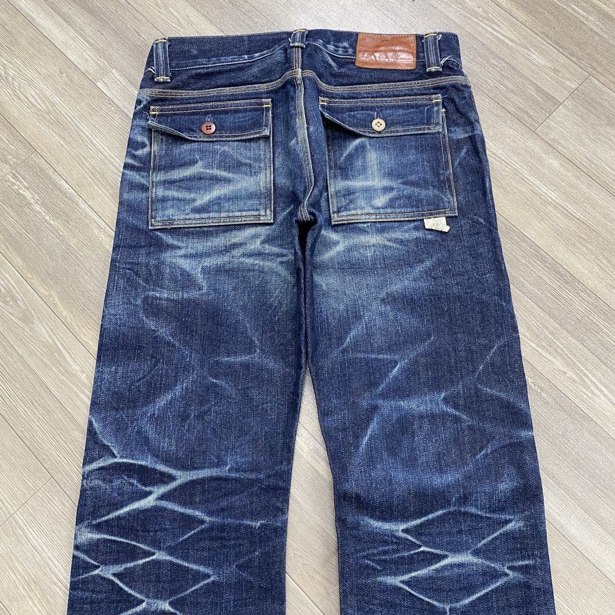 Eternal 1990s Vintage Eternal Japan Faded Selvedge Jeans Bush Pants Size US 32 / EU 48 - 18 Thumbnail