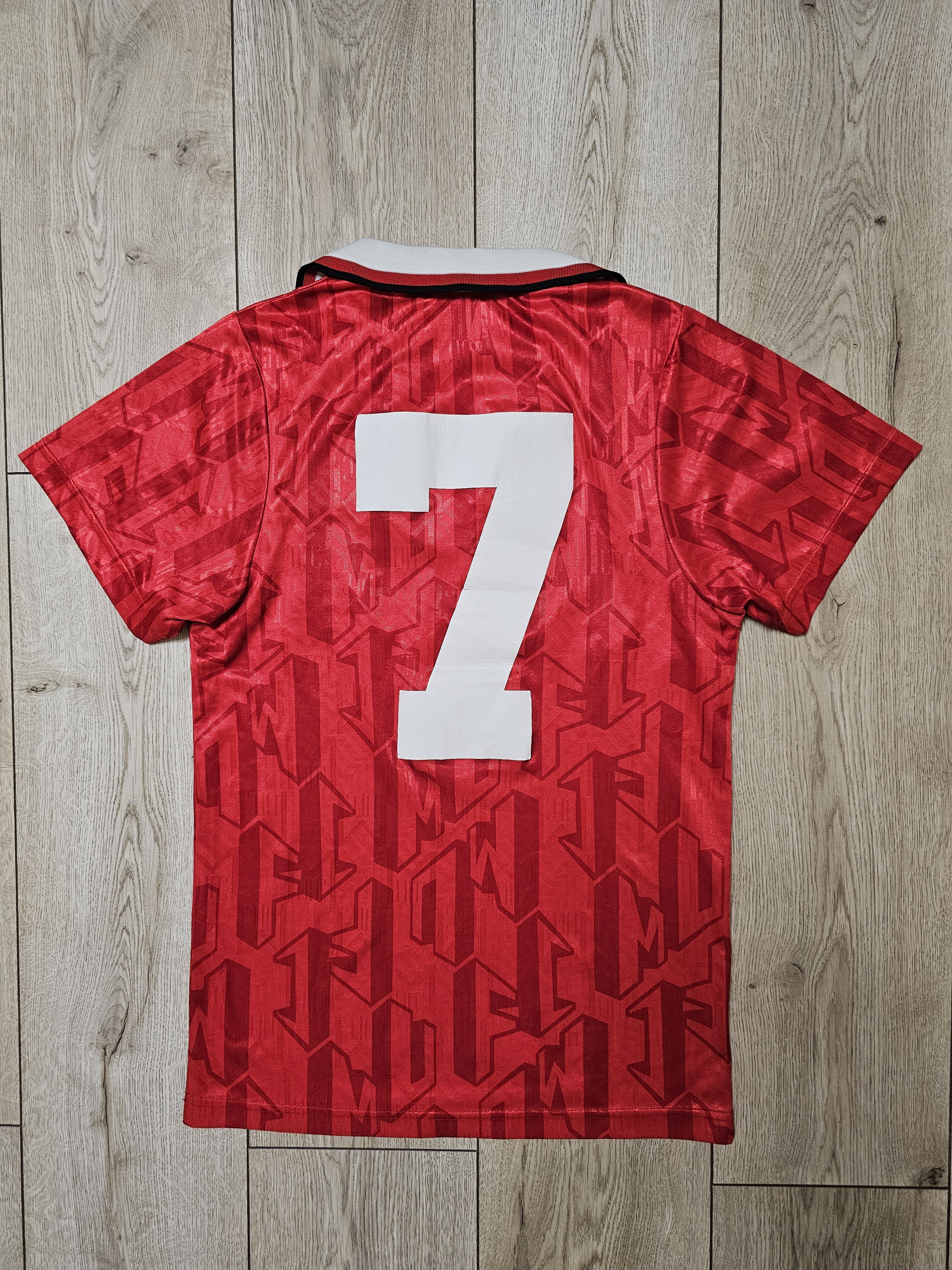All Sport MANCHESTER UNITED 1992 1994 HOME FOOTBALL SOCCER JERSEY Size US S / EU 44-46 / 1 - 2 Thumbnail