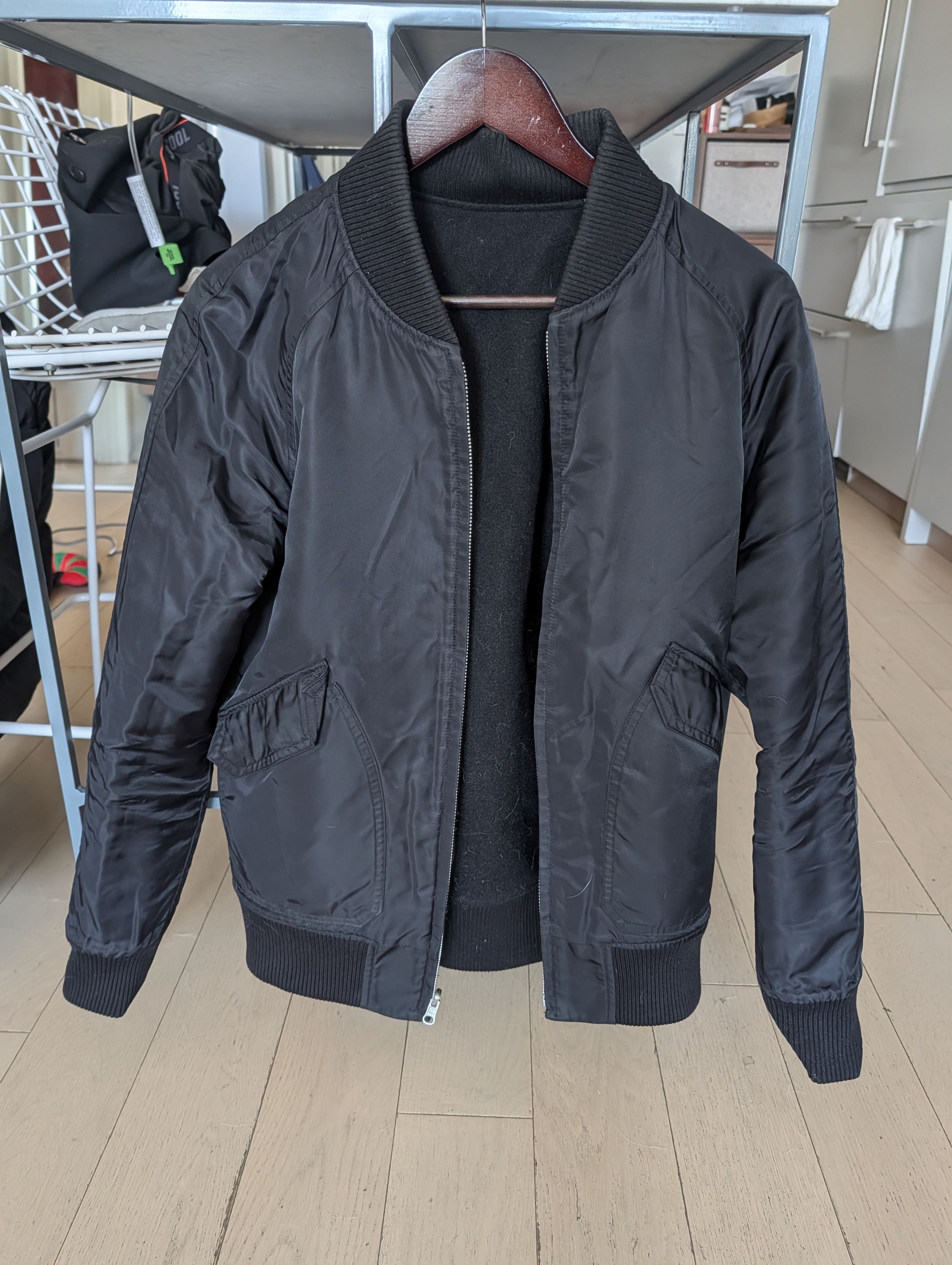 Falcon Garments Falcon Garments Reversible Varsity Jacket - Lambskin & Wool Size US S / EU 44-46 / 1 - 2 Thumbnail