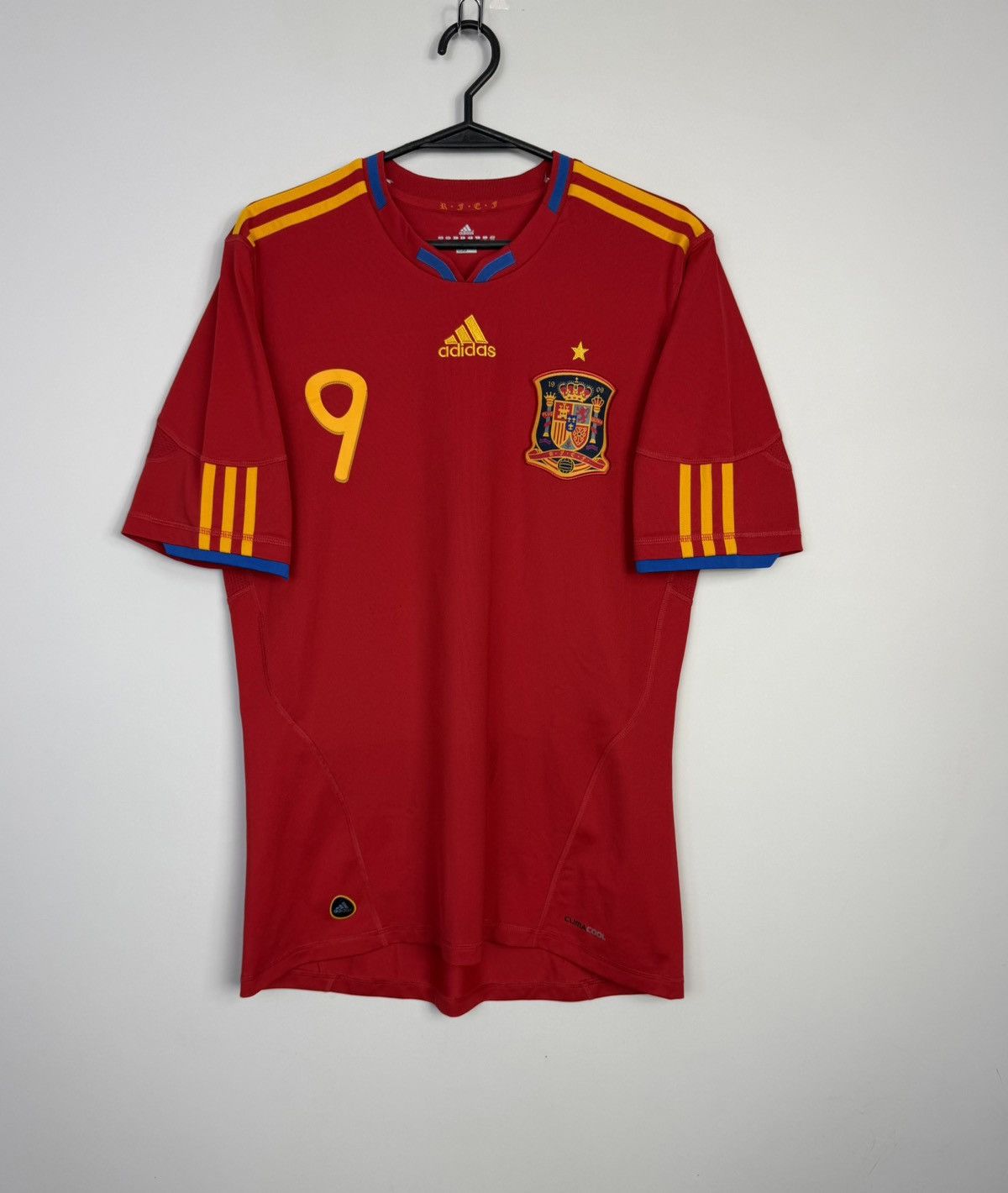 Adidas Adidas Spain 2010/2011 Torres #9 Soccer Jersey Size US M / EU 48-50 / 2 - 2 Thumbnail
