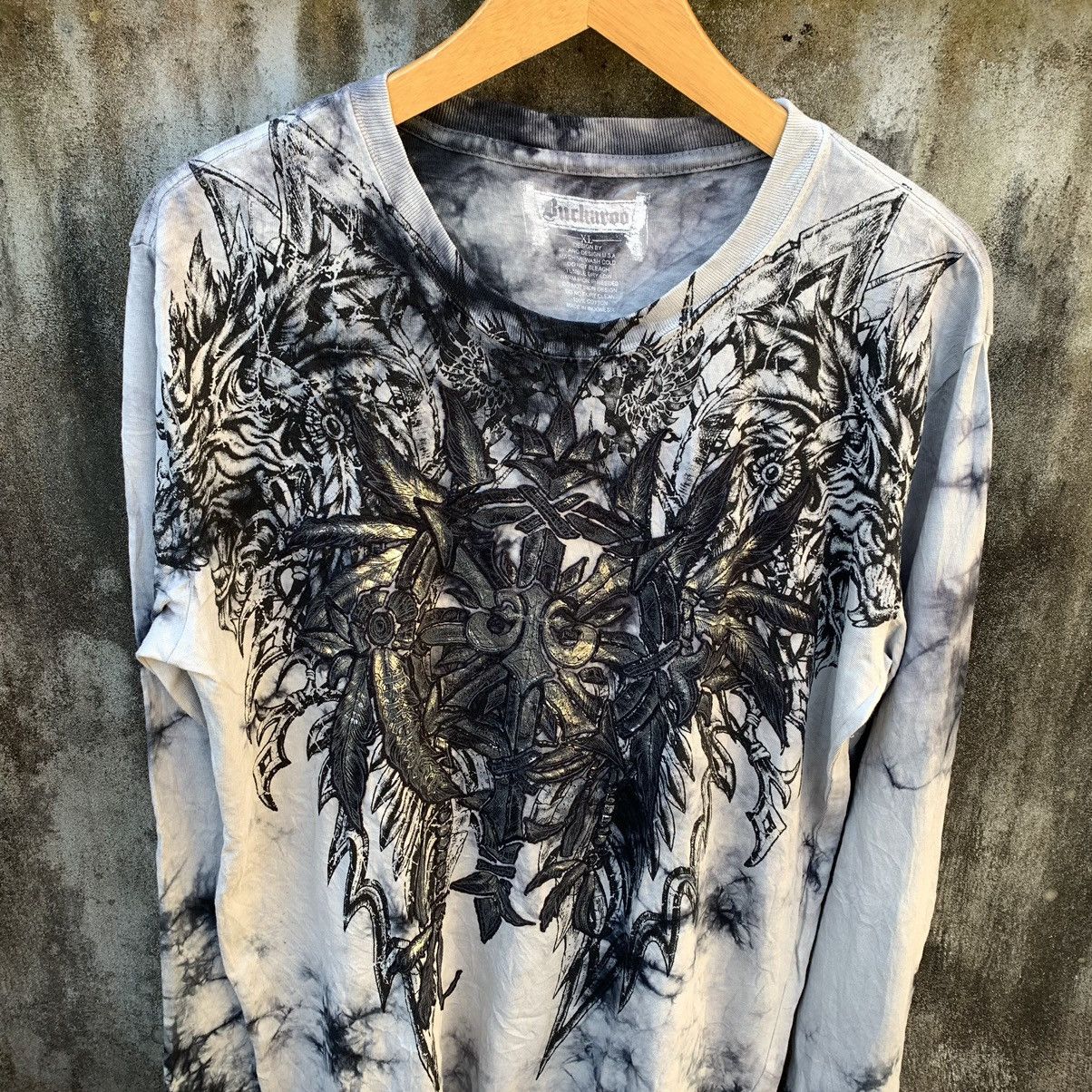 BUCKAROO BUCKAROO GOTHIC TRIBAL POEM LONGSLEEVE Size US XL / EU 56 / 4 - 4 Thumbnail