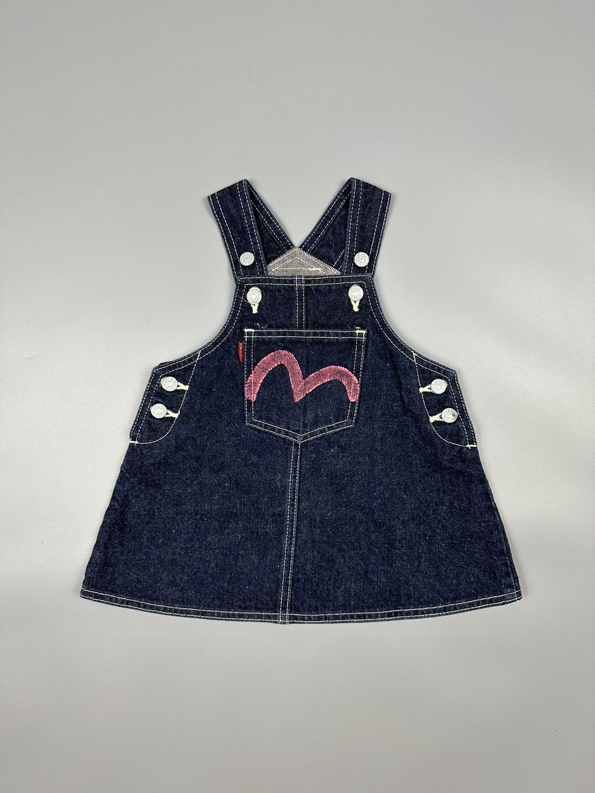 Evisu 🔥RARE SICK🔥 Evisu Kizzu Mini Dress For Kids Size XXS / US 00 / IT 34 - 2 Thumbnail