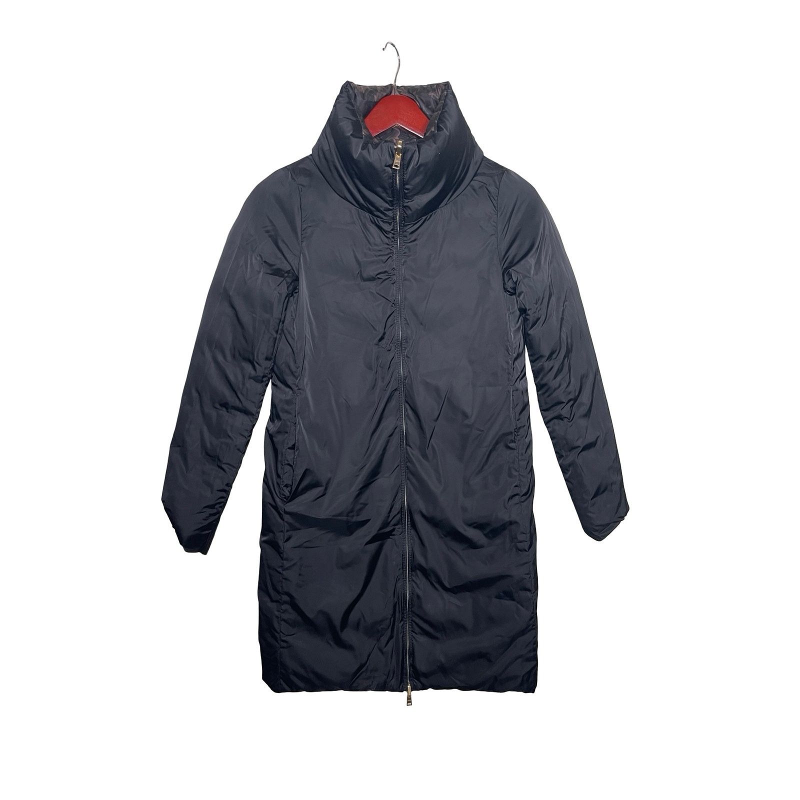 Herno HERNO Black Bronze Reversible ultralight padded coat IT 38 Size XS / US 0-2 / IT 36-38 - 2 Thumbnail