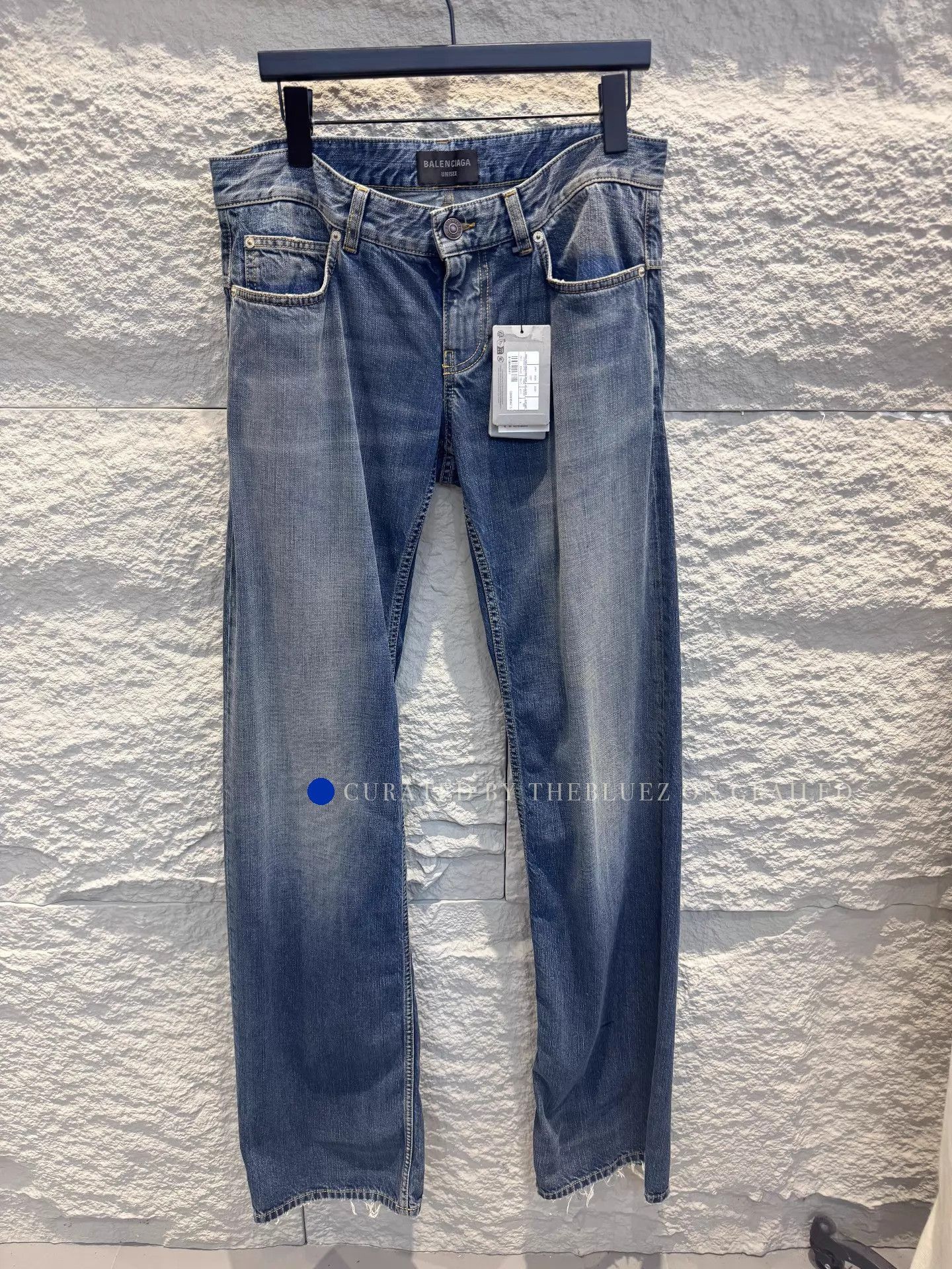 Balenciaga Classic Blue Denim Pants, Size 30 Size US 30 / EU 46 - 1 Thumbnail