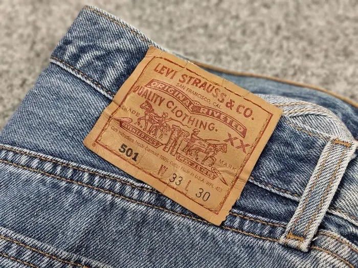 Levi's Vintage 80's Levis 501 Jeans Made USA Perfect Faded Denim Size US 33 - 19 Thumbnail