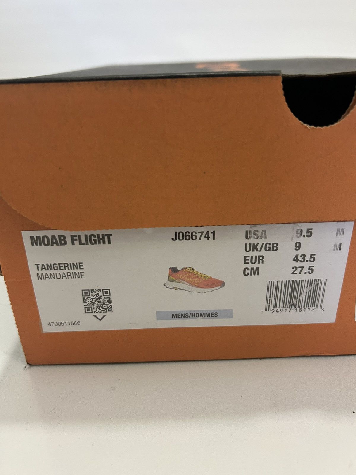 Merrell Moab Flight - Tangerine Size US 9.5 / EU 42-43 - 13 Thumbnail