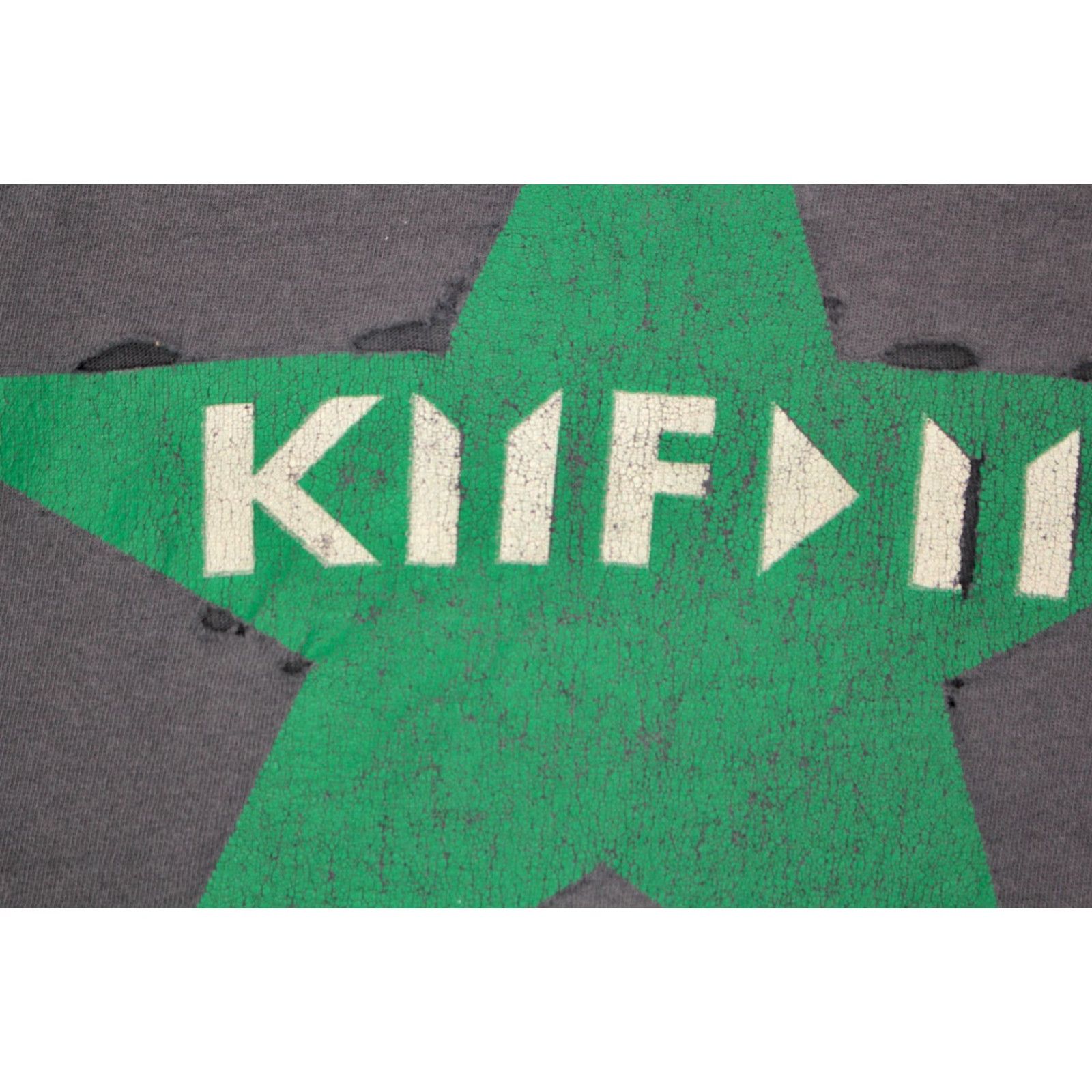 Vintage Men's VTG 90s KMFDM Nihil Album TShirt L 1990s Industrial Band T-shirt Size US L / EU 52-54 / 3 - 6 Thumbnail