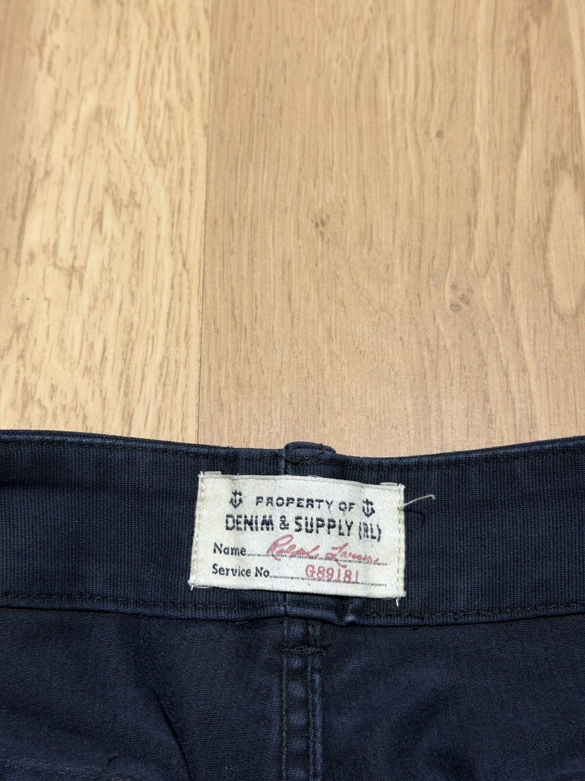 Polo Ralph Lauren Ralph lauren denim supply pants patchwork avant garde rare Size US 32 / EU 48 - 10 Thumbnail
