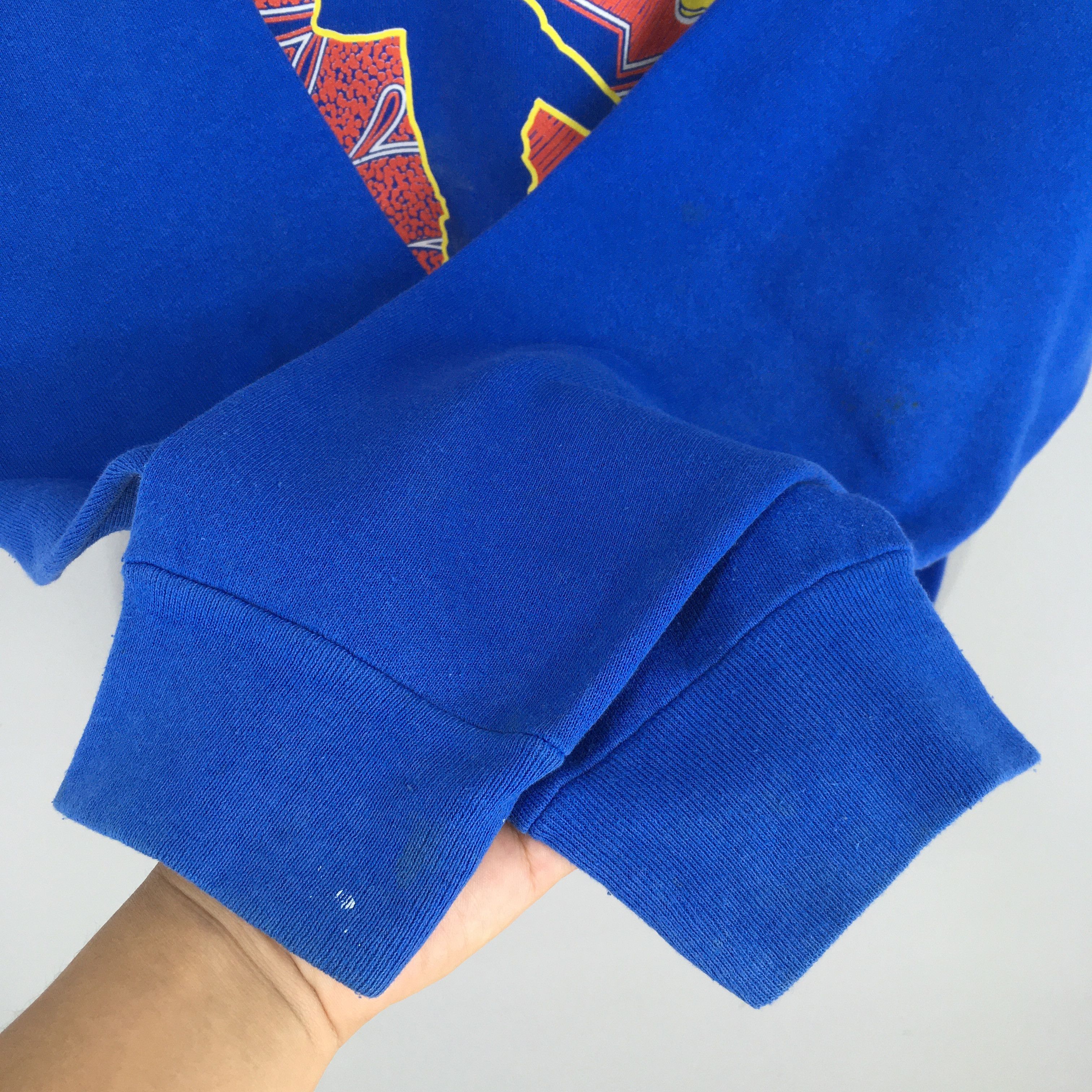 Other Vintage Kansas Jayhawks Blue Sweatshirt Large Size US L / EU 52-54 / 3 - 4 Thumbnail