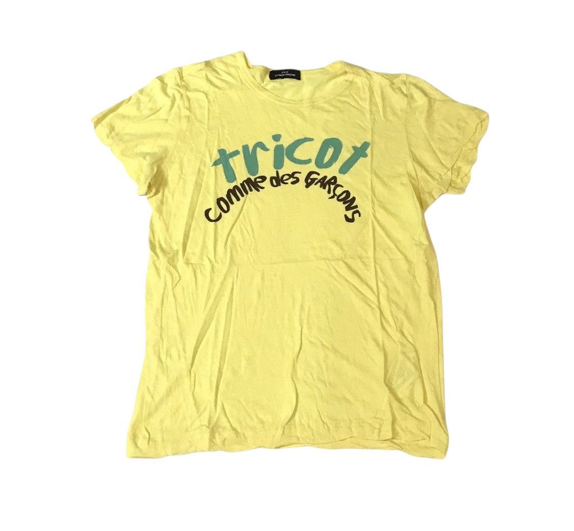 Comme des Garcons Tricot cdg AD2008 logo tee Size US S / EU 44-46 / 1 - 1 Thumbnail