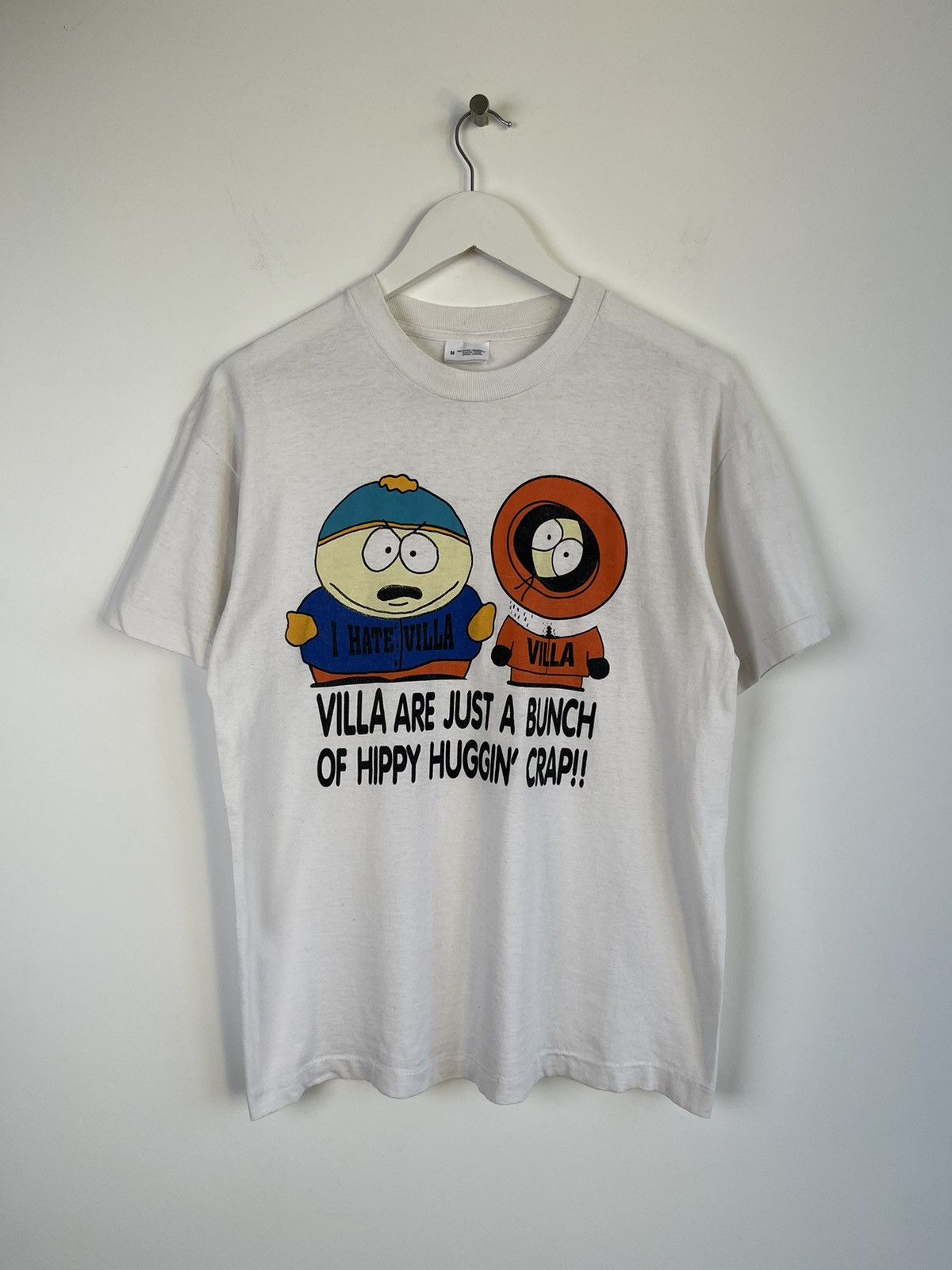 Vintage Vintage South Park Single Stich 90s Humor White Tee Size US M / EU 48-50 / 2 - 1 Thumbnail