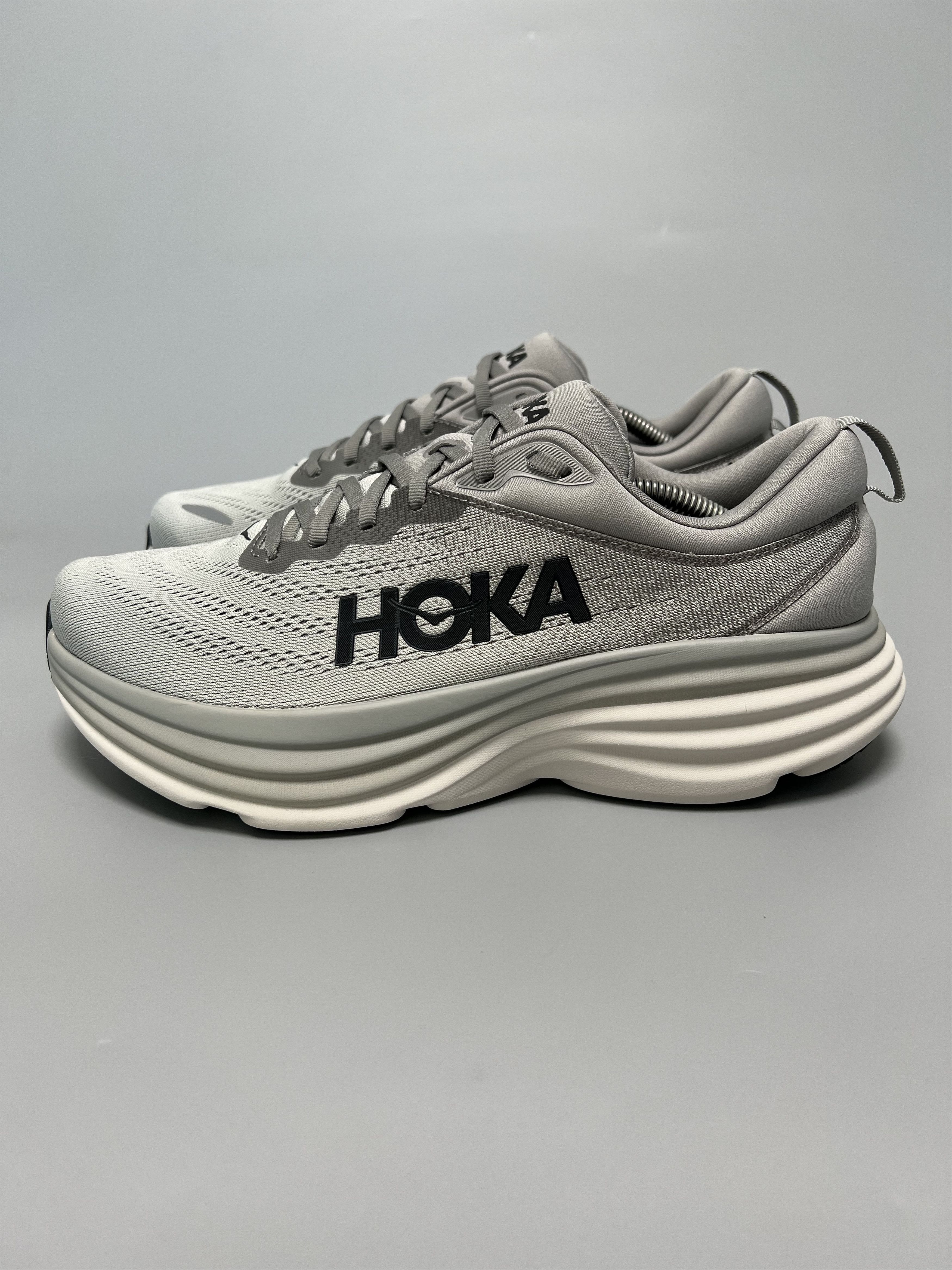 Hoka 10.5D Hoka One One Bondi 8 Men’s Running Shoes 1123202-SHMS Size US 10.5 / EU 43-44 - 2 Thumbnail