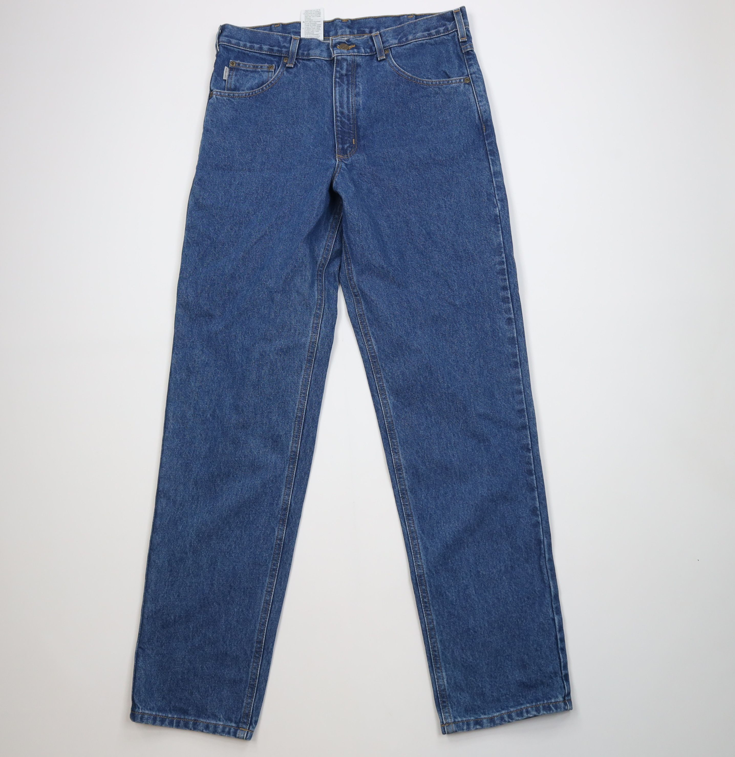 Carhartt Vintage Y2K Carhartt Fit Straight Leg Denim Jeans Blue Size US 34 / EU 50 - 1 Thumbnail