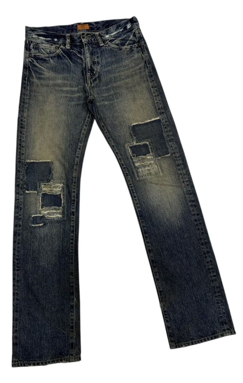 Kapital Kountry Vintage Boro Patchwork Jeans OMNIGOD Denim Kapital Design Size US 30 / EU 46 - 3 Thumbnail