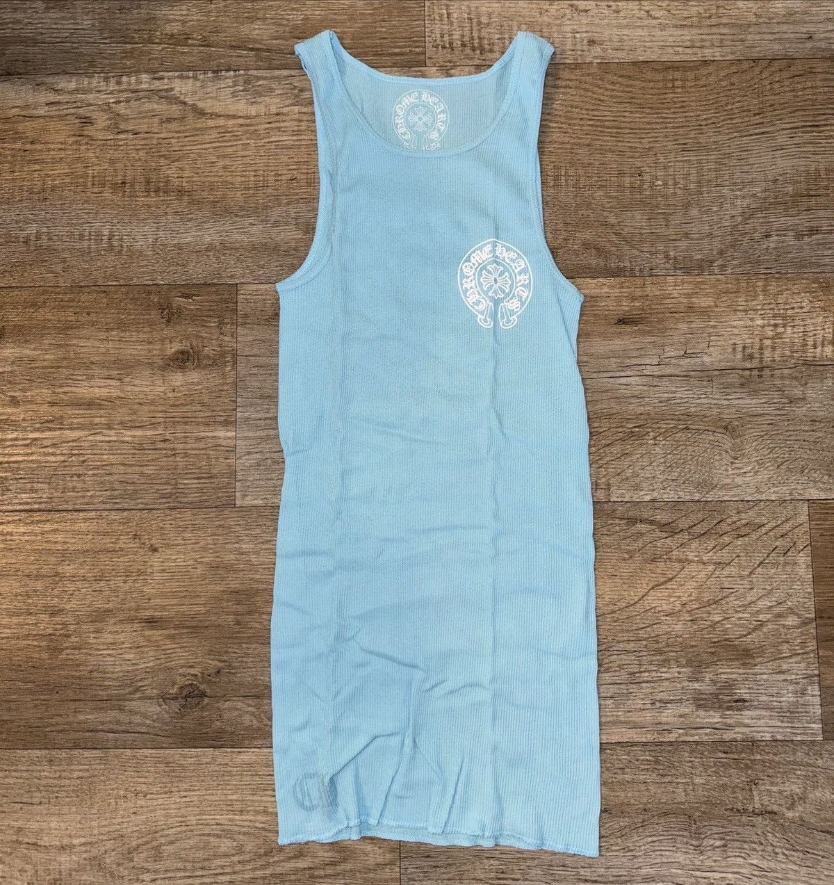 CHROME HEARTS BLUE TANK TOP
