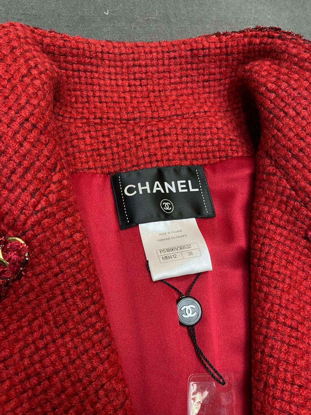 Chanel Chanel Runway Alpaca Tweed Coat 38 New Size S / US 4 / IT 40 - 7 Thumbnail