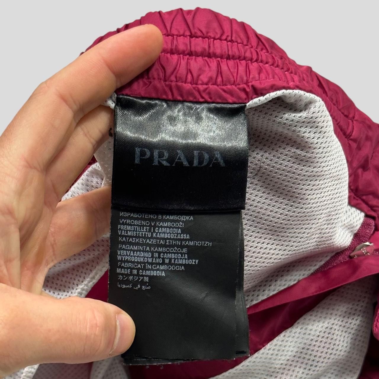 Prada Prada 2015 Nylon Red Tab Stash Pocket Shorts - L Size US 34 / EU 50 - 5 Thumbnail