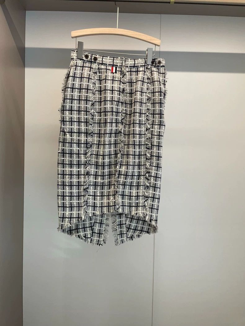 Thom Browne Thom Browne Quilts woolen cotton half skirt Size 28" / US 6 / IT 42 - 2 Thumbnail