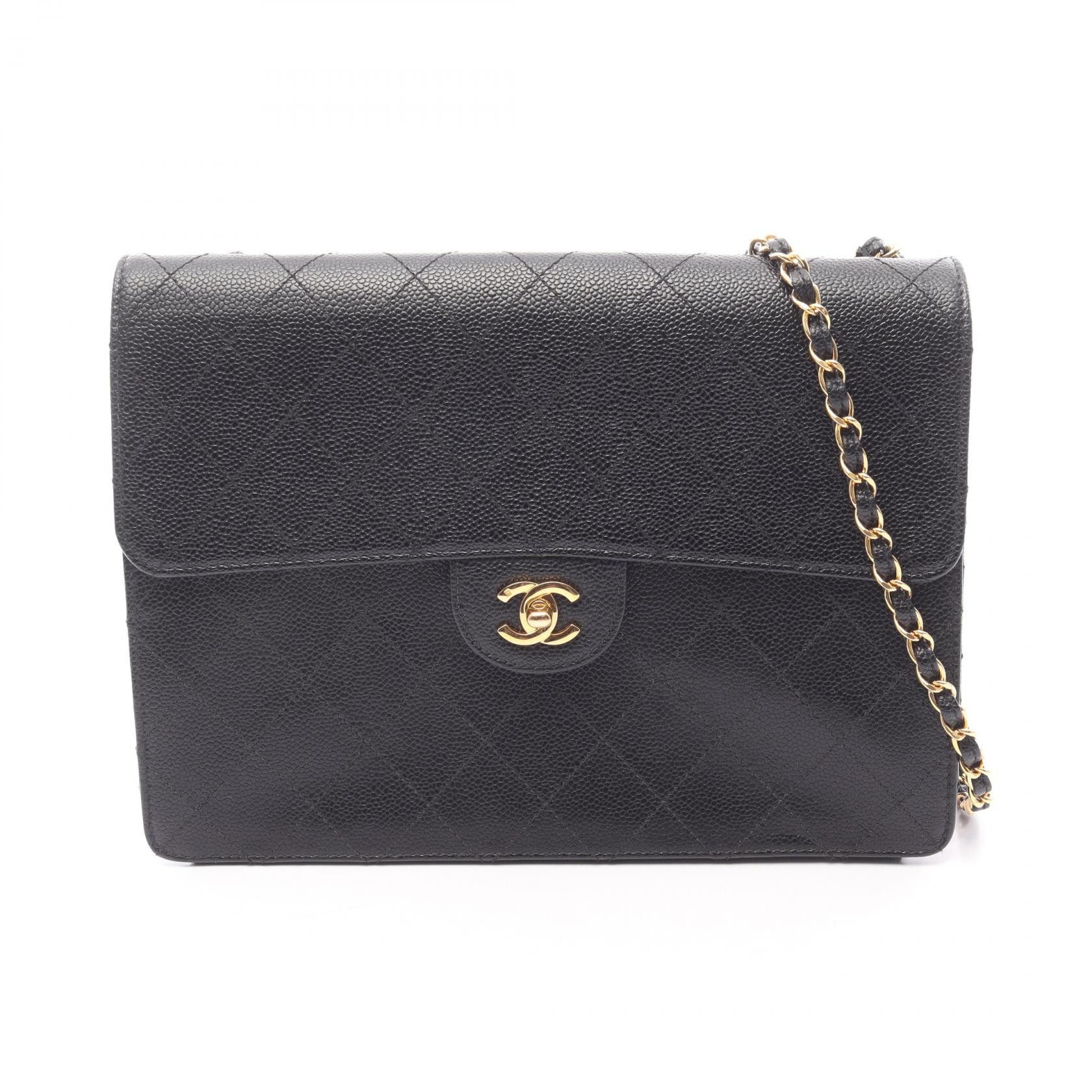 Chanel Chanel CHANEL Matelasse Grained Calf Shoulder Bag Leather Shoulder Bag DUTY FREE for USA Size ONE SIZE - 1 Thumbnail