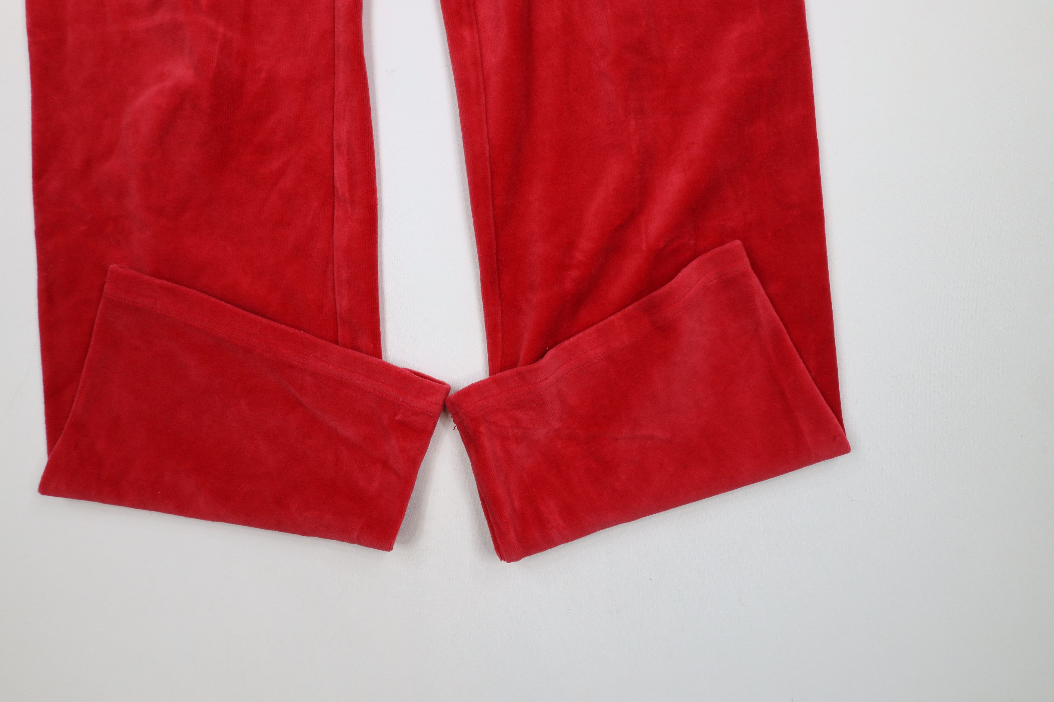 Juicy Couture × Vintage Vintage 90s Y2K Juicy Couture Flared Terry Cloth Sweatpants Size 26" / US 2 / IT 38 - 5 Thumbnail